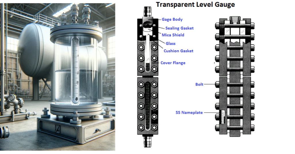 transparent-level-gauge