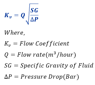 kv-fflow-coefficient-ormula