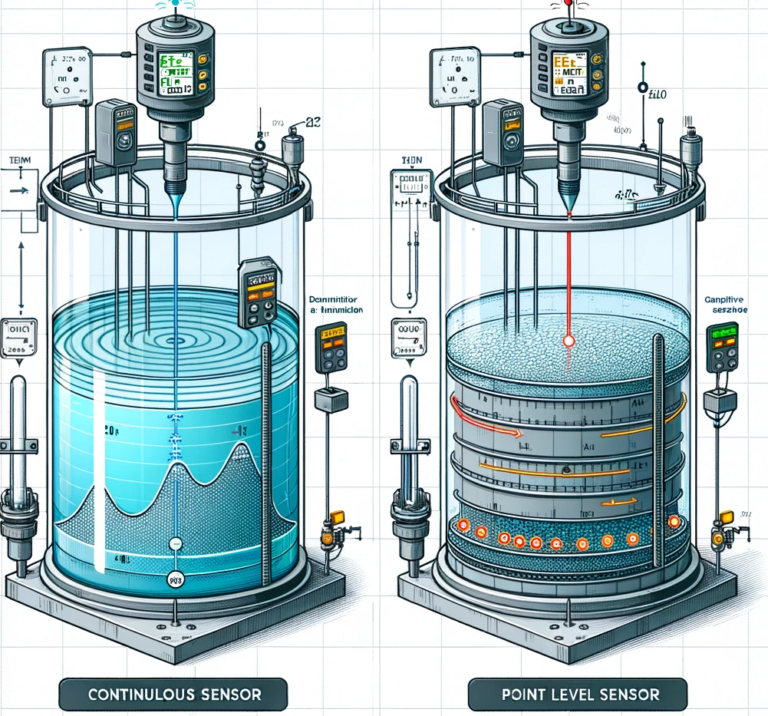 Difference Between Continuous and Point Level Sensors