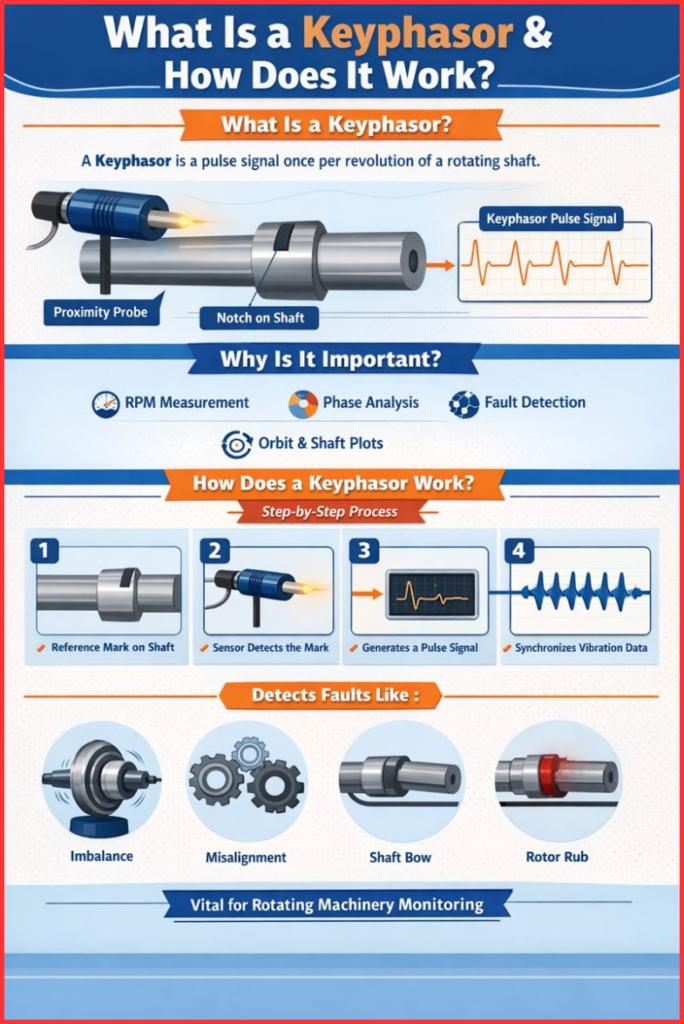 What Is Keyphasor? How Does a Keyphasor Work?