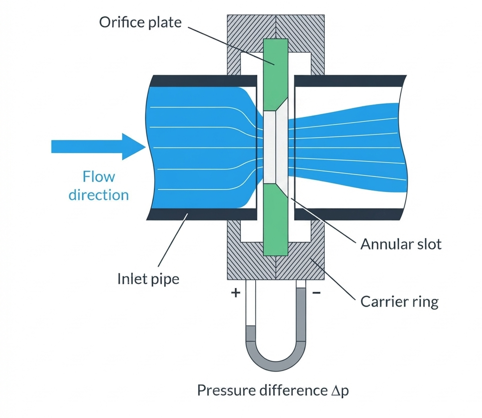 orifice meter diagram