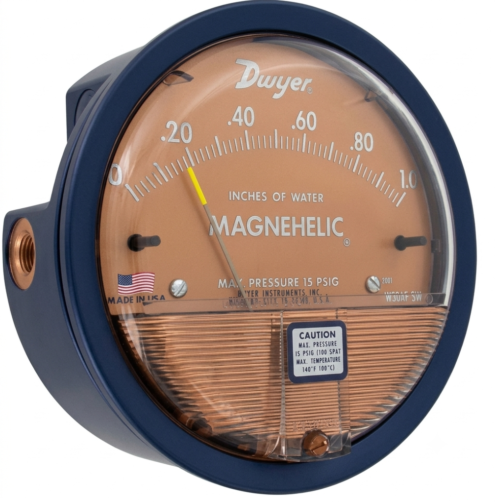 Magnehelic Gauge Working Principle