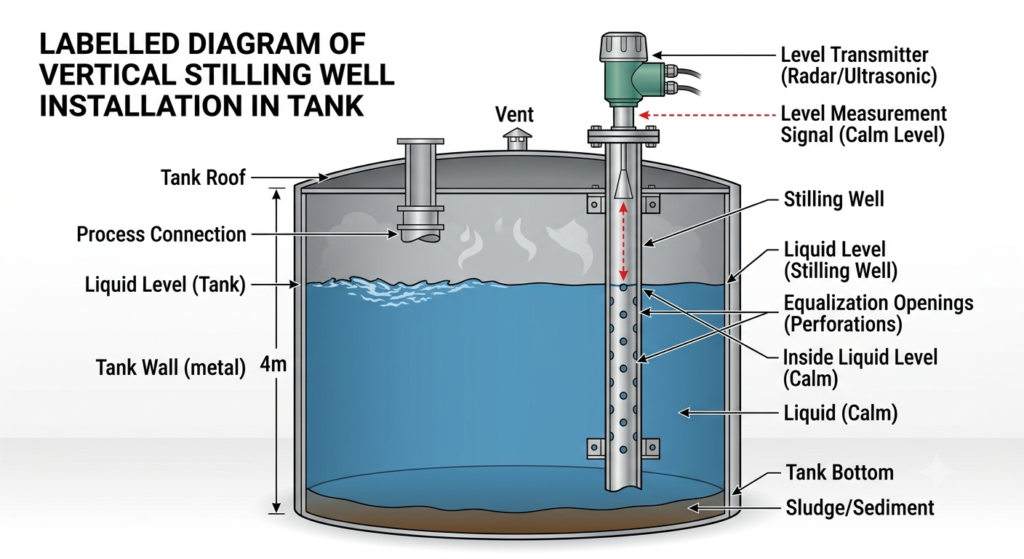 Stilling Well Diagram and Construction