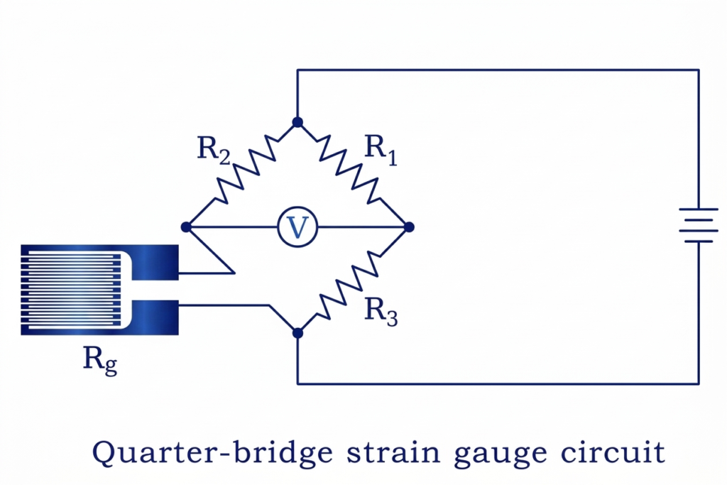 Strain Gauge Bridge Circuit