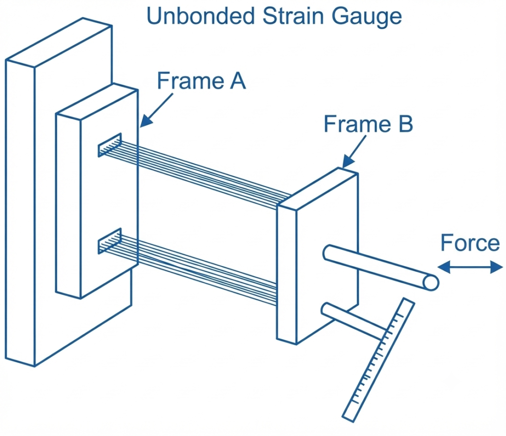 Unbonded Strain Gauge